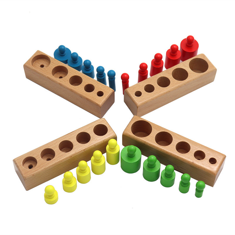  Montessori kindergarten early education toy building blocks