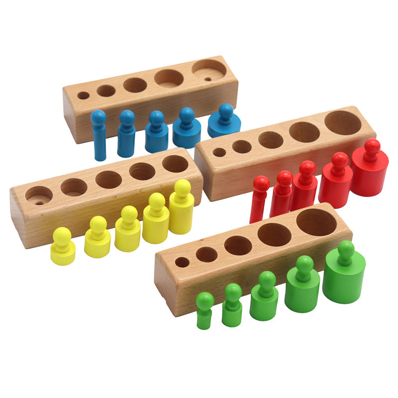  Montessori kindergarten early education toy building blocks