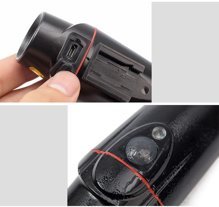  New Bicycle Light USB Rechargeable Headlight Tail Light