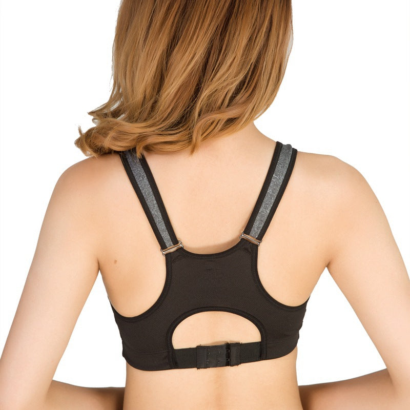  High-strength Professional Shockproof Sports Bra Without Steel Ring Adjustment