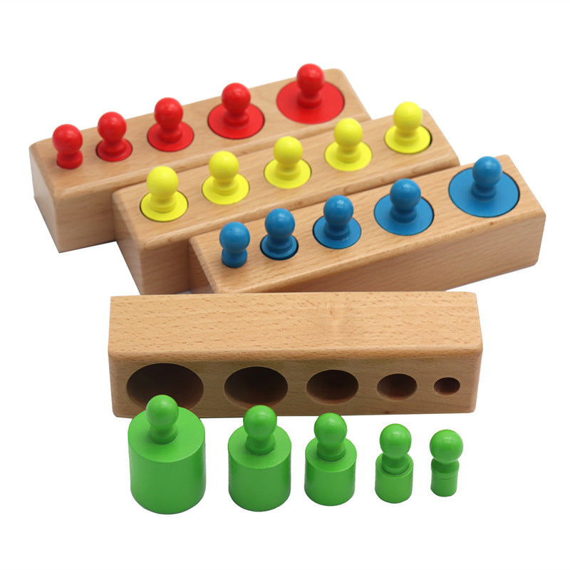  Montessori kindergarten early education toy building blocks