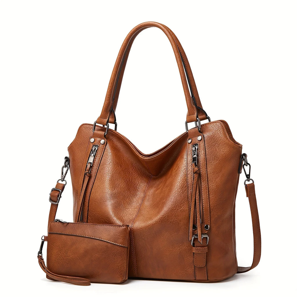 2PC Set Purses Tote Bag For Women,