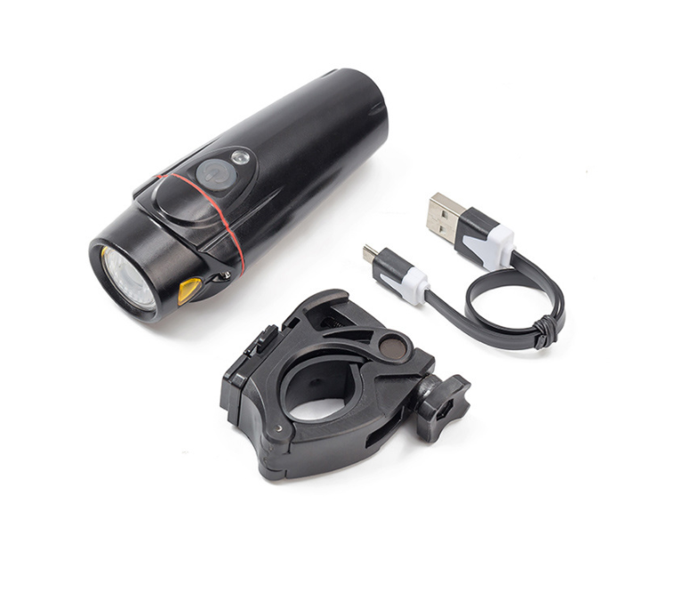  New Bicycle Light USB Rechargeable Headlight Tail Light