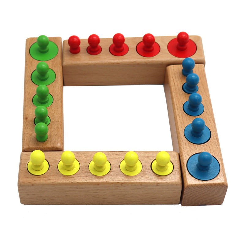  Montessori kindergarten early education toy building blocks