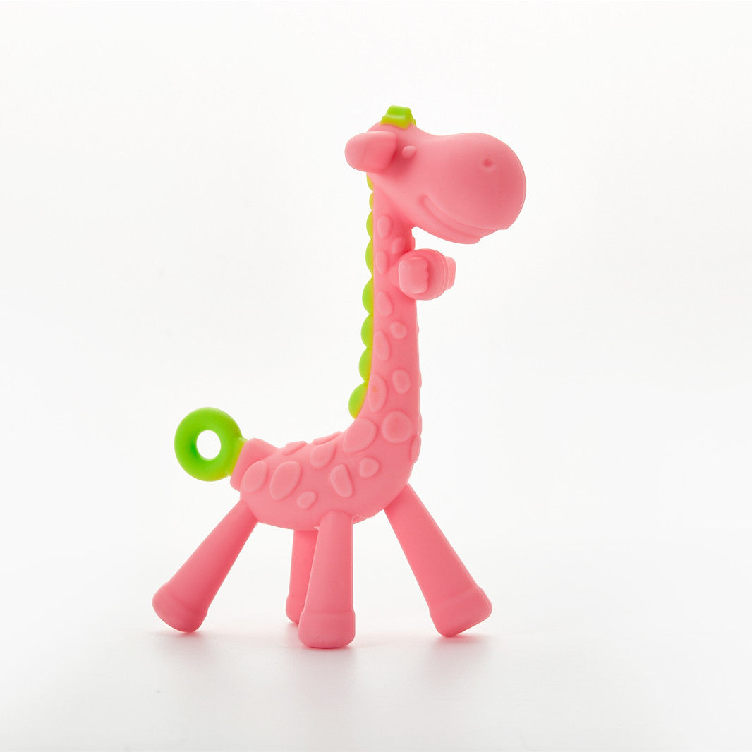  Giraffe Toy for Baby Teether Molar Stick