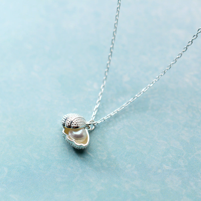 925_Silver_Shell_Necklace_For_Women