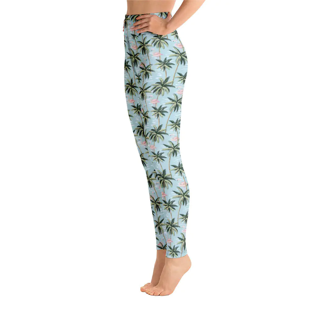 Flamingo Yoga Leggings