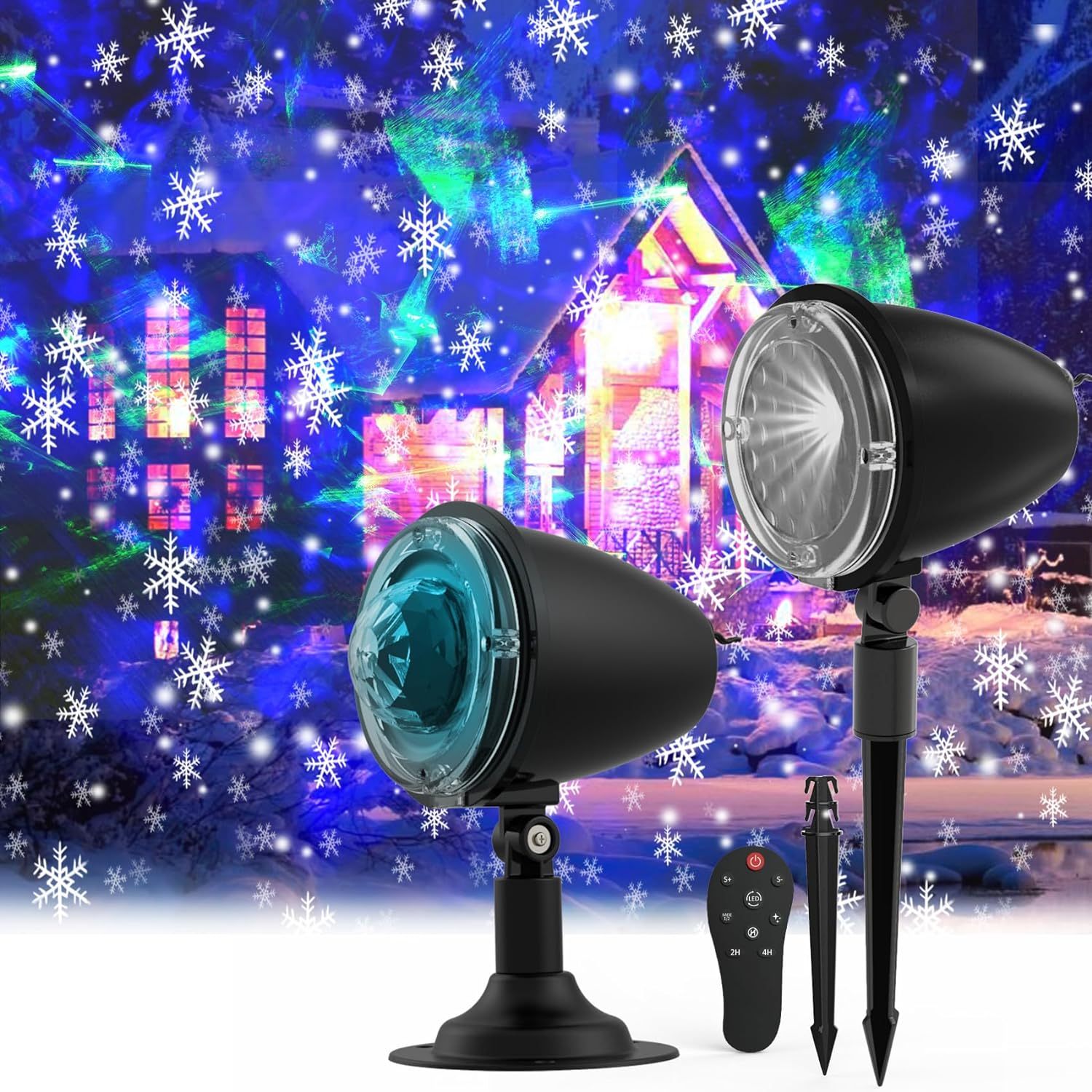 Outdoor Blizzard Northern Lights Set