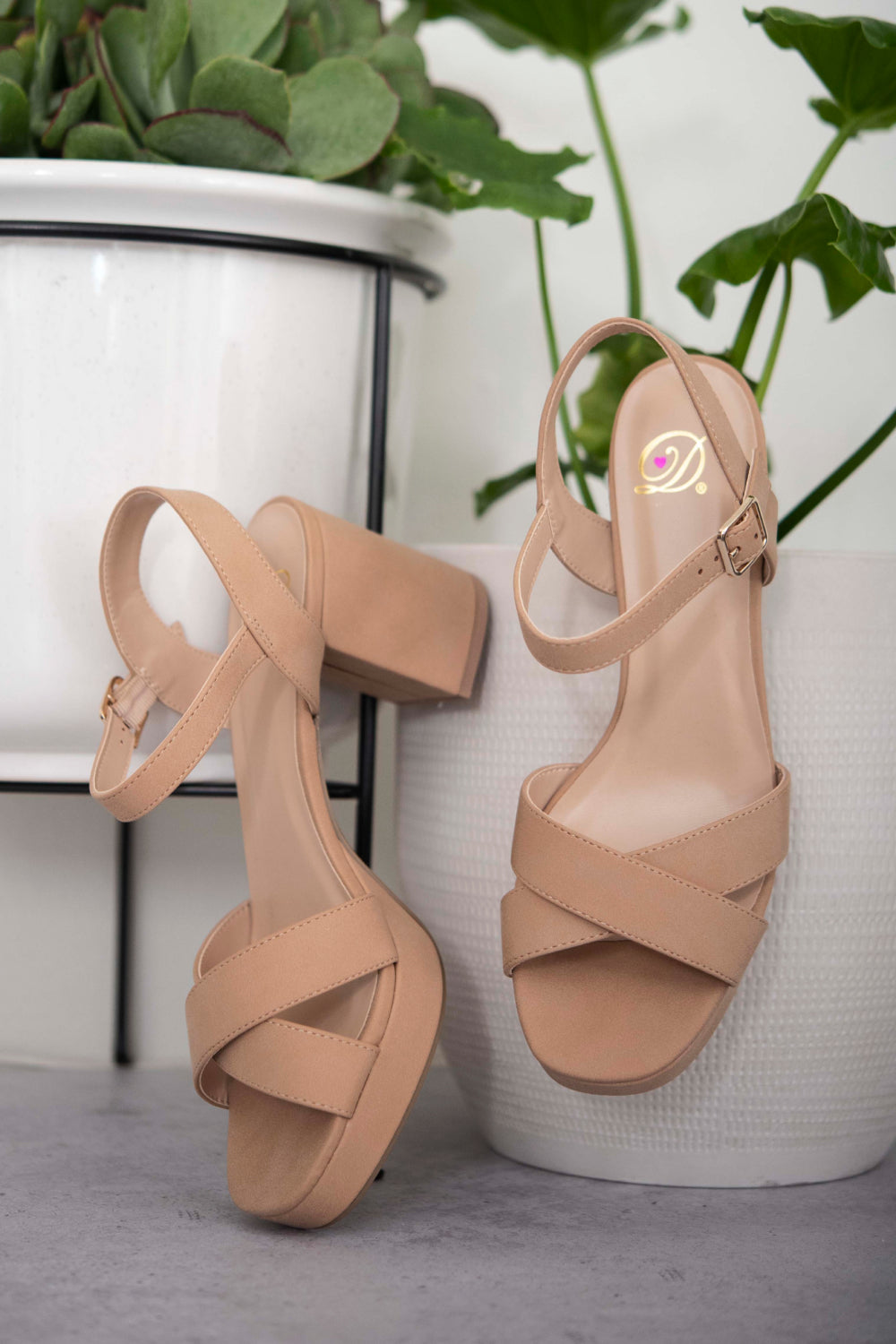  Dancing Diva Block Heel Sandals