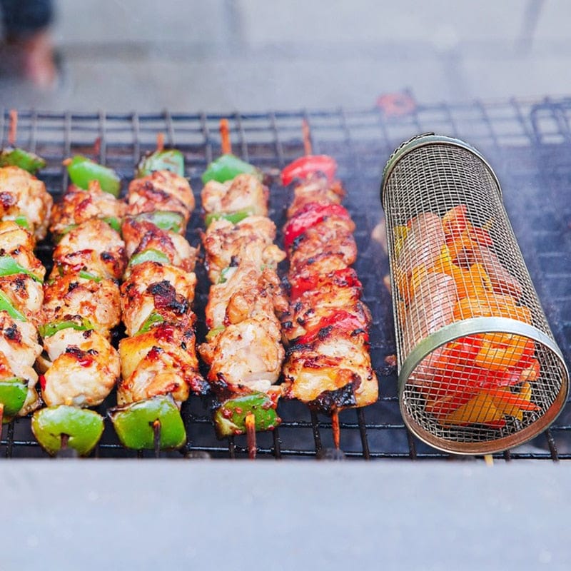  Cylinder Grill Basket