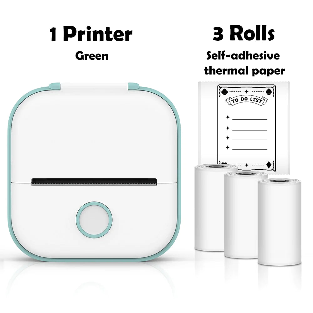  Mini Inkless Pocket Printer