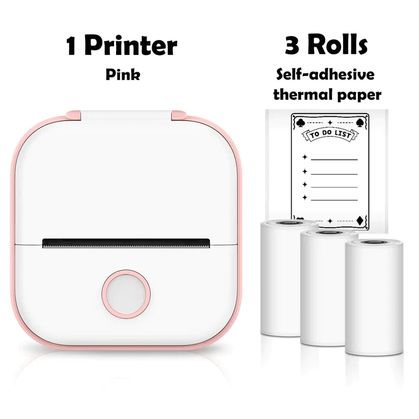  Mini Inkless Pocket Printer