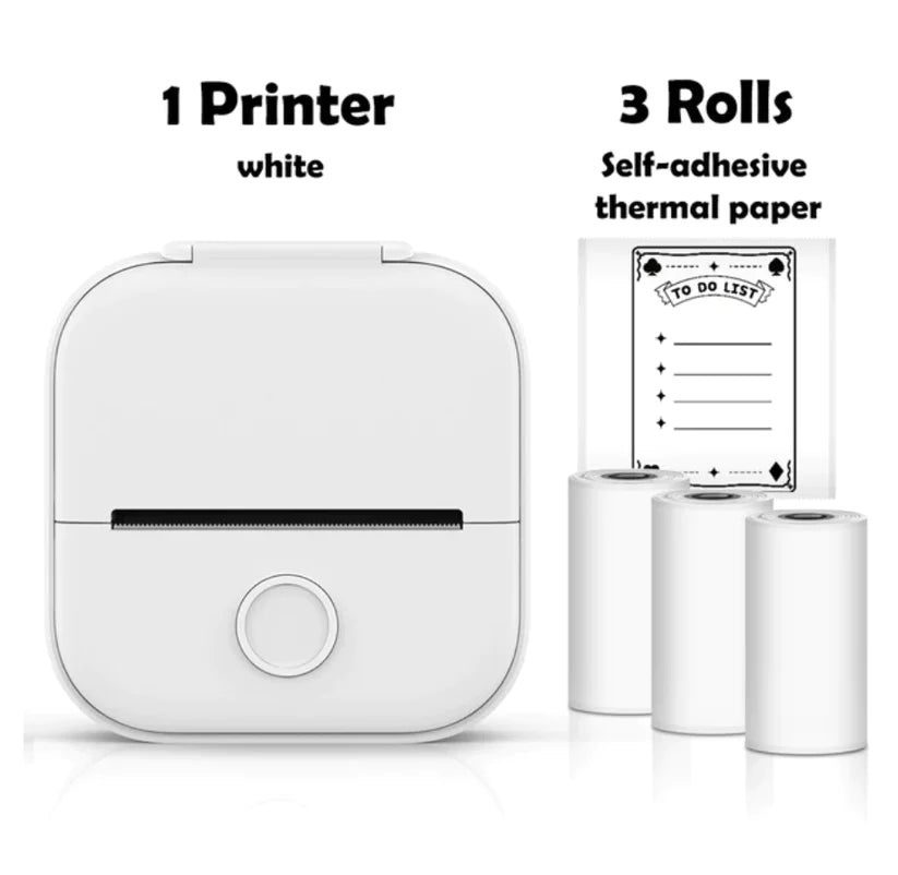  Mini Inkless Pocket Printer