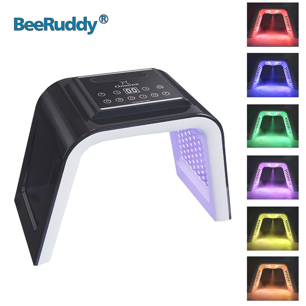  7 Colors LED Facial Mask PDT Light Therapy