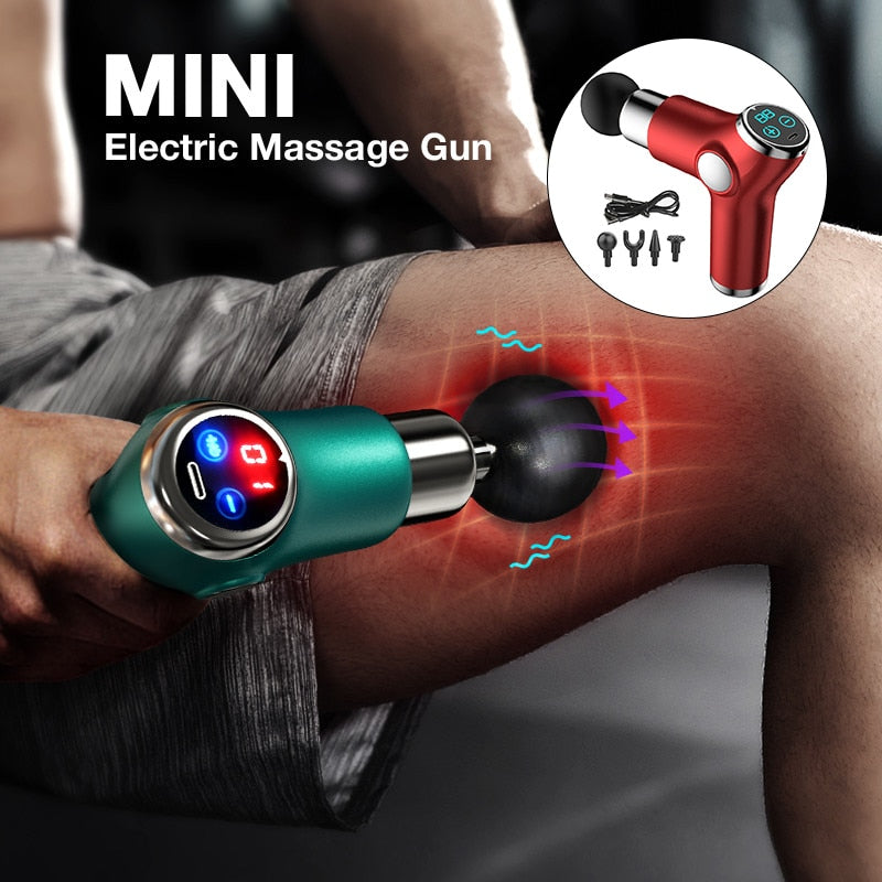  LCD Electric Massage Gun