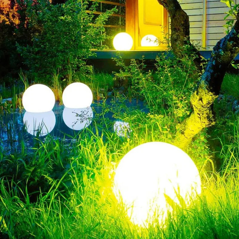  Waterproof Garden Ball LED Lights for Outdoor