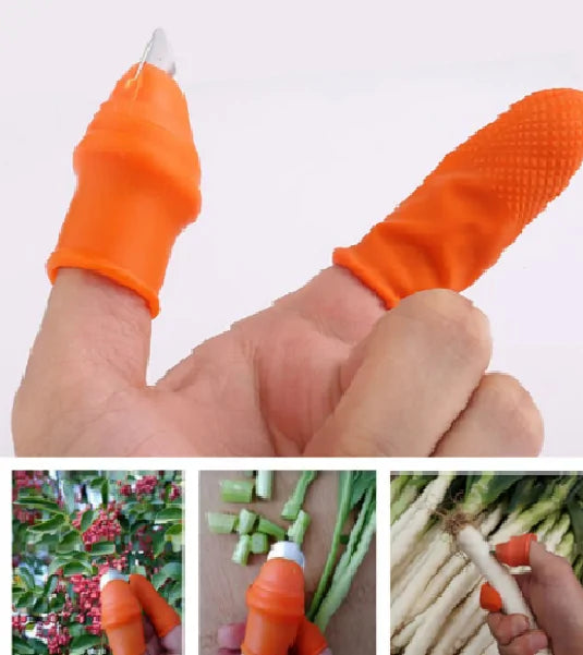  Silicone Finger Plant Blade