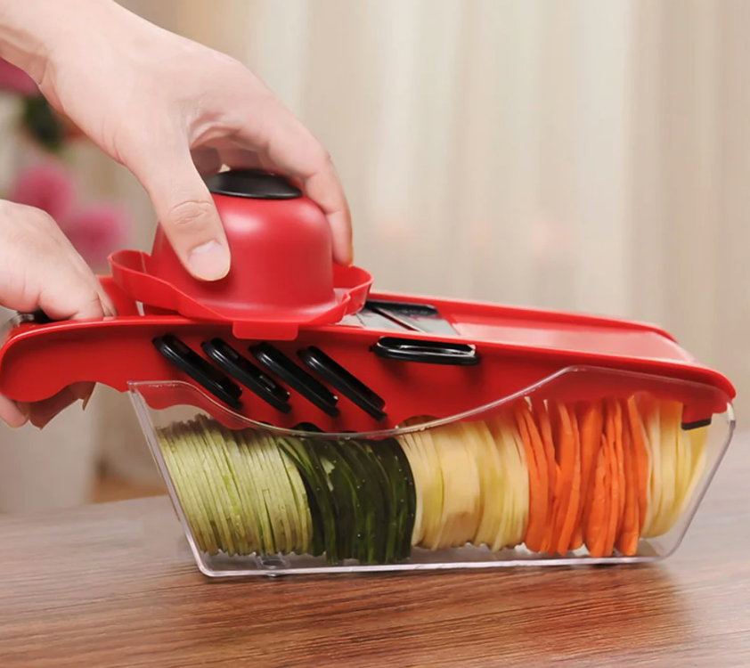  Multifunction Kitchen Slicer 6 Blades