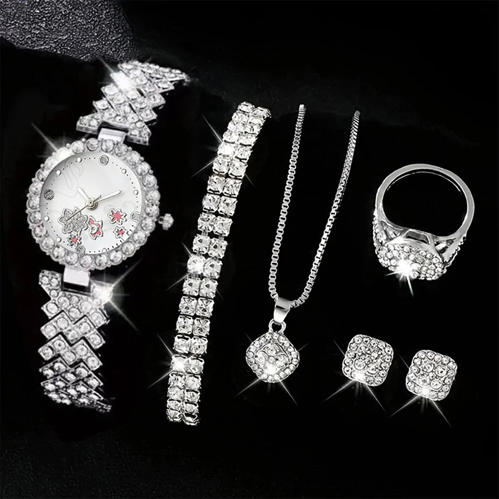  Women's Luxury Watch Set