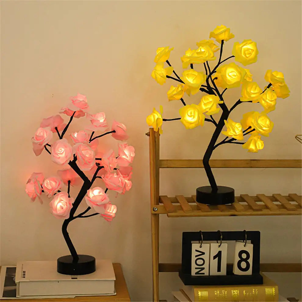  Blossom Bliss Glowing Rose Tree