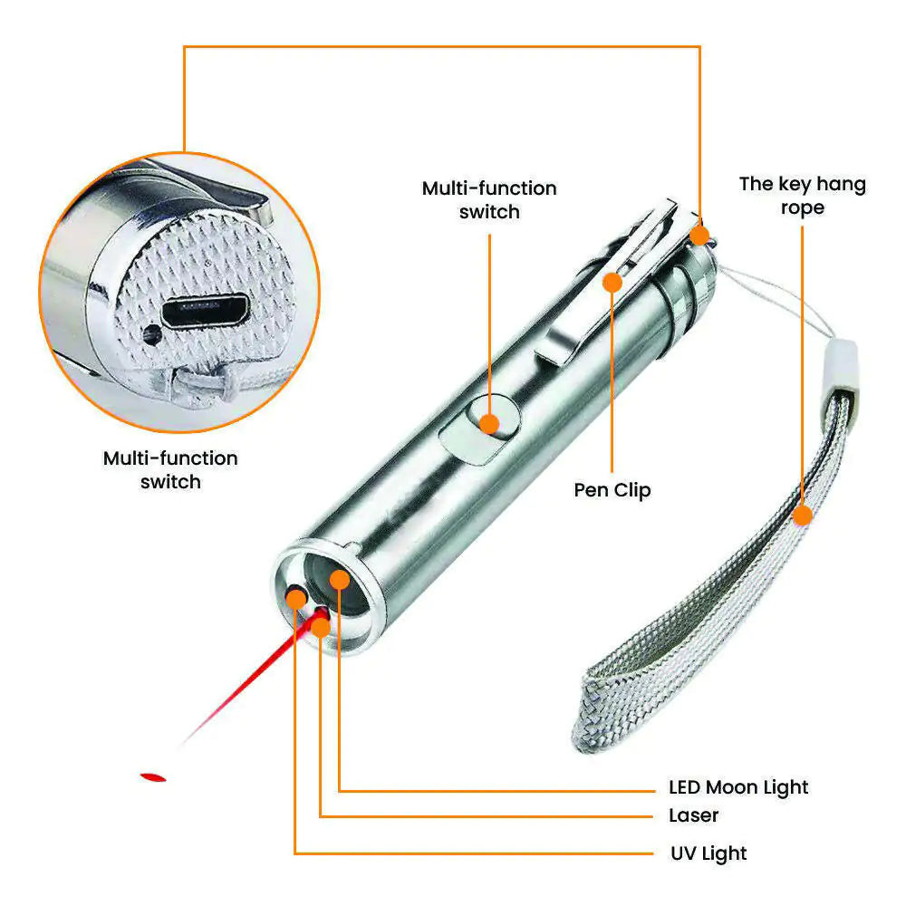  USB Rechargeable Cat Laser