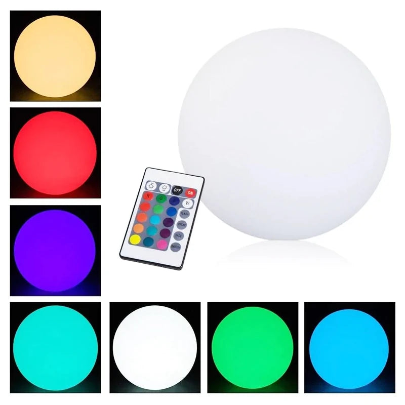  Waterproof Garden Ball LED Lights for Outdoor