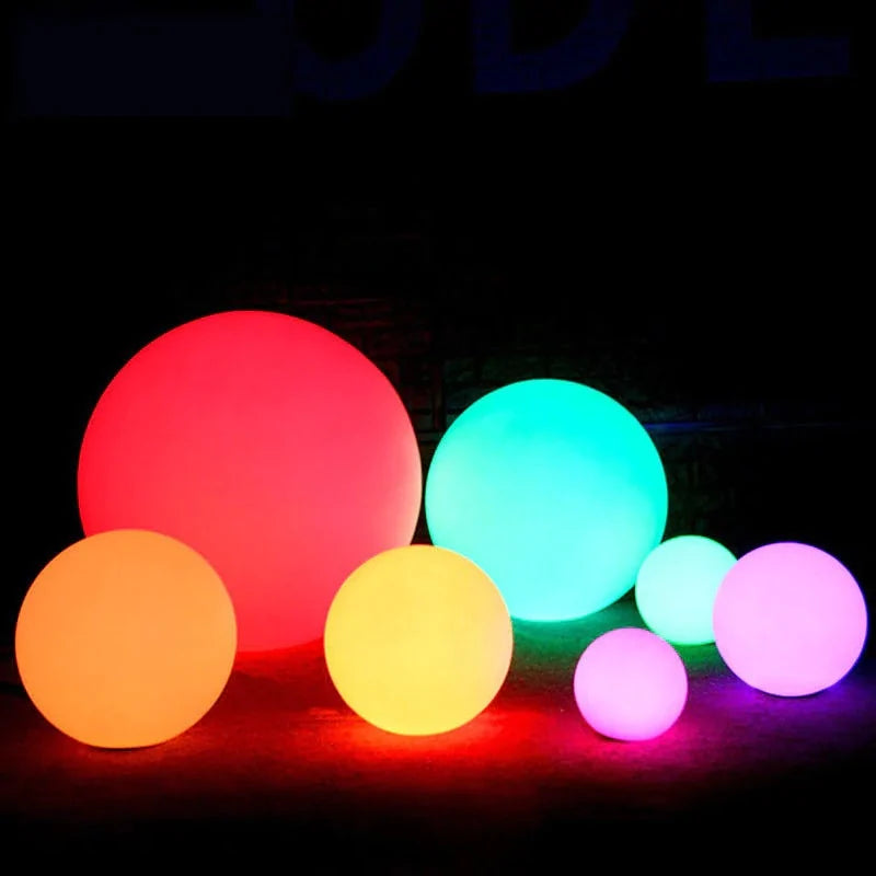  Waterproof Garden Ball LED Lights for Outdoor